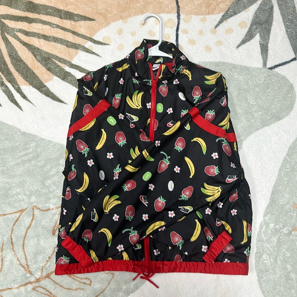 Nike track jacket. Cropped.